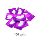 OWOSC 100PCS V Shaped Eyelash Patches Hydrogel Gel Eye Patches Wholesale false Eyelash Extension Under Eye Pads Makeup Tools