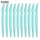 3/10/15 Pcs Professional Trimmer Safe Blade Shaping Knife Eyebrow Blades Face Hair Removal Scraper Shaver Makeup Beauty Tools