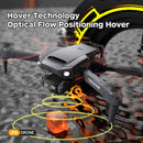 KBDFA P8 Drone 8K With ESC HD Dual Camera 4K 5G Wifi FPV 360 Full Obstacle Avoidance Optical Flow Hover Foldable Quadcopter Toys