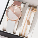 2022 New Watch Women Fashion Casual Leather Belt Watches Simple Ladies Round Dial Quartz Wristwatches Dress Clock Reloj Mujer