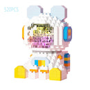 200-2880pcs Mini Micro Rocket Building Blocks Space Moon Satellite Astronaut Diamond Bricks Constructor Toys for Children Gifts