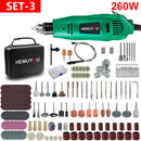 High-Power Engraver Electric Drill Engraving Dremel Rotary Tool 260W/480W Machine With Flexible Shaft 6-Position Variable Speed