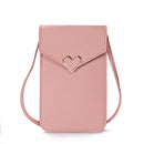 2022 Bag For Women Touch Screen Cell Phone Purse Smartphone Wallet Shoulder Strap Handbag PU Leather Casual Solid Crossbody Bags