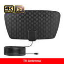 Kebidumei TV Antenna 4K 8K 25DB High Gain HD TV DTV Box Digital EU Plug 3000 Miles Booster Active Indoor Aerial Flat Design