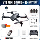 2022 NEW V13 Mini Drone 4k HD Camera WiFi Fpv Drones Dual Camera Foldable Quadcopter Real-time transmission Helicopter Toys