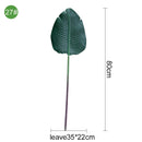 Multiple Green Large Artificial Palm Tree Plastic Plants Garden Home Outdoor Decorations Scutellaria Tropical Tree Fake Plants