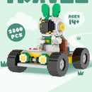 200-2880pcs Mini Micro Rocket Building Blocks Space Moon Satellite Astronaut Diamond Bricks Constructor Toys for Children Gifts