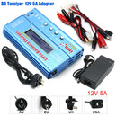 IMAX B6 80W Battery Charger Lipo NiMh Li-ion Ni-Cd Digital Lipro Balance Charger Discharger + AC Power 12V 5A Adapter For Rc Car