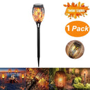12LED Solar Garden Light Flickering LED Landscape Light IP65 Waterproof Lawn Lamp Path Lighting Solar Outdoor Light