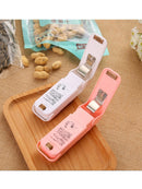 Portable Bag Heat Sealer Plastic Package Storage Bag Clip Mini Sealing Machine Handy Sticker Seal for Food Snack Kitchen Gadgets