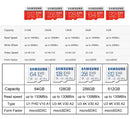 SAMSUNG Micro SD Card EVO Plus Flash Memory Card 128GB 64GB 256GB 512GB 32GB 8GB Class 10 UHS-I High Speed Microsd TF Card