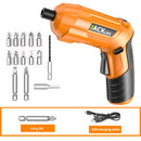 Electric Screwdriver Battery Rechargeable Cordless Screwdriver Powerful Impact Wireless Screwdriver Drill Electric Screw Driver