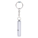 Multi-function Portable Mini LED Flashlight Keychain Aluminum UV Light Currency Detector Lamp Key Chains Torch with Battery