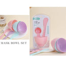 6pcs DIY Mask Bowl Mixing Brush Makeup Tool Set 4 In1 Beauty Skin Care with Brush Mixed Stir Spatula Stick Measuring Spoon Kit