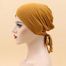 Modal New Soft Under Cap Inner Hijab Cap Stretchy Muslim Women Bandage Underscarf Bonnet Islamic Turban Headband Adjustable
