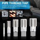 XCAN HSS Pipe Tap 1/8 1/4 3/8 1/2 3/4 1'' Metal Screw Thread Tap Threading Tools Hand Tools