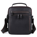 JOYIR New Genuine Leather Men Vintage Handbags Small Flap Men&