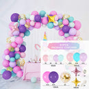 Macaron Pink Rose Balloon Garland Arch Kit Birthday Party Decorations Kids Latex Baloon Baby Shower Decor Globos