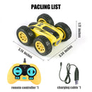 Roclub 4WD RC Car 2.4G Radio Remote Control Car 1:24 Double Side RC Stunt Cars 360° Reversal Vehicle Model Toys For Children Boy