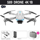 2022 New Mini Drone S89 pro 4k Profesional HD Dual Camera WiFi Fpv Drones Height Preservation Rc Helicopters Quadcopter Toys