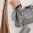 Girl Shoulder Bags Black Hand Bags New Arrival Mini Small Motorcycle Bags Crossbody for Women Soft Pu Leather Brand Handbag lady