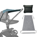 Universal Baby Stroller Accessories Windproof Waterproof UV Protection Sunshade Cover for Kids Baby Prams Car Outdoor Activities