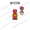 X0328 heroes blocks Disney anime movies X1833 X1835 X1836 mini action toy figures Assembly Toys bricks kids collection gifts