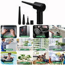 Rechargable Wireless Air Duster 51000 RPM USB Compressed Air Blower Dust Blowing Gun For PC Laptop Car Keyboard Cleaning