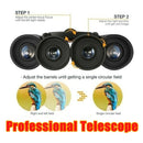 700x25 HD Powerful Binoculars Telescope 5000m/50000m Long Range Folding Mini BAK4 FMC Optics For Hunting Outdoor Camping Sports