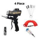 Adjustable Sandblasting Gun 90psi Portable Sand Blaster Sand Blasting Machine Gravity Small Handheld Pneumatic Blasting Gun Set