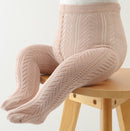 0 to 5 Years Baby Tights Autumn Winter Solid Color Soft Knitted Warm Newborn Toddler Tight Boy Girl Pantyhose Kids Girls Clothes