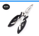 Fishing Pliers Fish Line Cutter Scissors Mini Fish Hook Remover Multifunction Tools New Black Beak Jaw