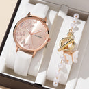 2022 New Watch Women Fashion Casual Leather Belt Watches Simple Ladies Round Dial Quartz Wristwatches Dress Clock Reloj Mujer