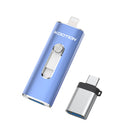 KOOTION U21 Type C USB Flash Drives 32GB 64GB 128GB 256GB OTG Pen Drive Memory Stick USB Key 3.0 Pendrive For Android PC Laptop