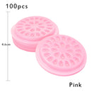 Wholesale false eyelashes Glue Holder eyelash extension supplies eye lashes Glue tools Lashes Extension Pallet Pads Plastic