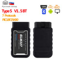 OBD2 Mini Scanner ELM327 Bluetooth V2.1 for Android Torque ELM327 V1.5 PIC18F25K80 Code Reader Car Scanner Auto Diagnostic Tool