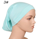 Ramadan Undercap Head Cover for Jewish Instant Jersey Bonnet Hijab Turbans for Women Muslim Fashion Inner Cap Turbante Capelli