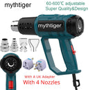 Heat Gun 2000W Professional Hot Air Gun with 2 Temperature Modes Hands-Free Stand Built-in Ideal for Stripping Paints Soldering