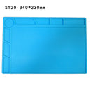 ESD Heat Insulation Working mat Soldering Station Iron Phone Computer Repair Mat Magnetic Heat-resistant BGA Insulator Platform
