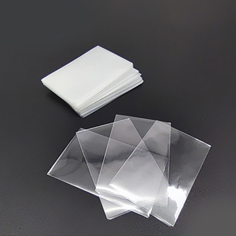 100pcs Various Sizes Transparent Card Sleeves Magic Board Game Tarot  Poker Cards Protector Board Game Card Sleeves
