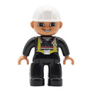 Big Size Action Figures City Princess Policemen Family Building Block Doll Character Accessory Toys Assembly Children Kids Gift