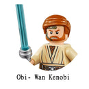 Disney Luke Skywalker Ahsoka Tano Building Block Yoda Obi-Wan Kenobi Sith Kylo Ren Count Dooku Starkiller Brick Figure Toy