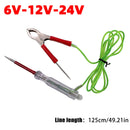 Car Truck Voltage Circuit Tester Auto 6V 24V herramientas Tools Car diagnostic Probe Test Pen Light Bulb Automobile polarity pen