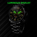 Luxury Fashion Mens Watches Men Business Stainless Steel Quartz Wrist Watch Man Sports Casual Leather Watch relogio masculino