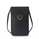 2022 Bag For Women Touch Screen Cell Phone Purse Smartphone Wallet Shoulder Strap Handbag PU Leather Casual Solid Crossbody Bags