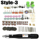 15000RPM Handheld USB Mini Electric Grinder Drill Engraving Pen Polishing Machine With Dremel Rotary Tool Accessories DIY Set