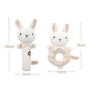 Infant Toddler Rattles Toys For Baby Stroller Crib Soft Rabbit Bear Style Pram Hanging Toys Plush Appease Doll Bed Accessories