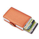 Top Quality Rfid Wallet Men Money Bag Mini Purse Male Aluminium Card Wallet Small Clutch Leather Wallet Thin Purse Carteras 2022