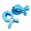 2pc/lot Baby Colorful Car Seat Accessories Plastic Pushchair Toy Clip Pram Stroller Peg To Hook Cover Blanket Mosquito Net Clips