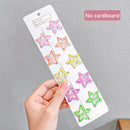 10pcs Snap Hair Clips for Girls Clip Pins BB Hairpins Color Metal Barrettes for Baby Children Women Girls Styling Accessories